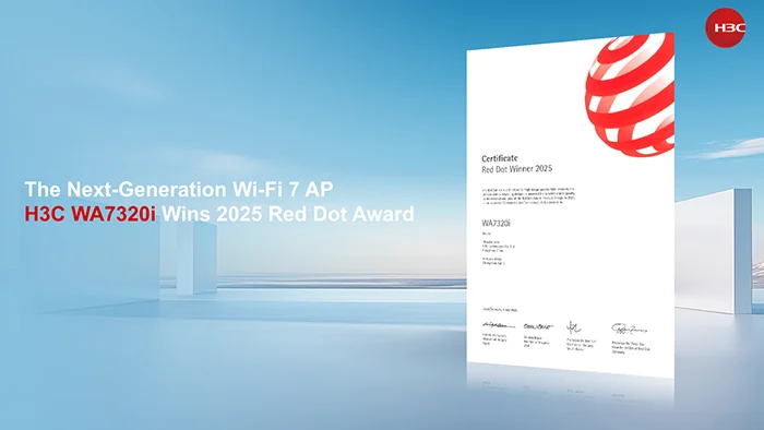 H3C Wi-Fi 7 AP Secures Red Dot Award: Where Cutting-Edge Technology Meets Aesthetic Innovation